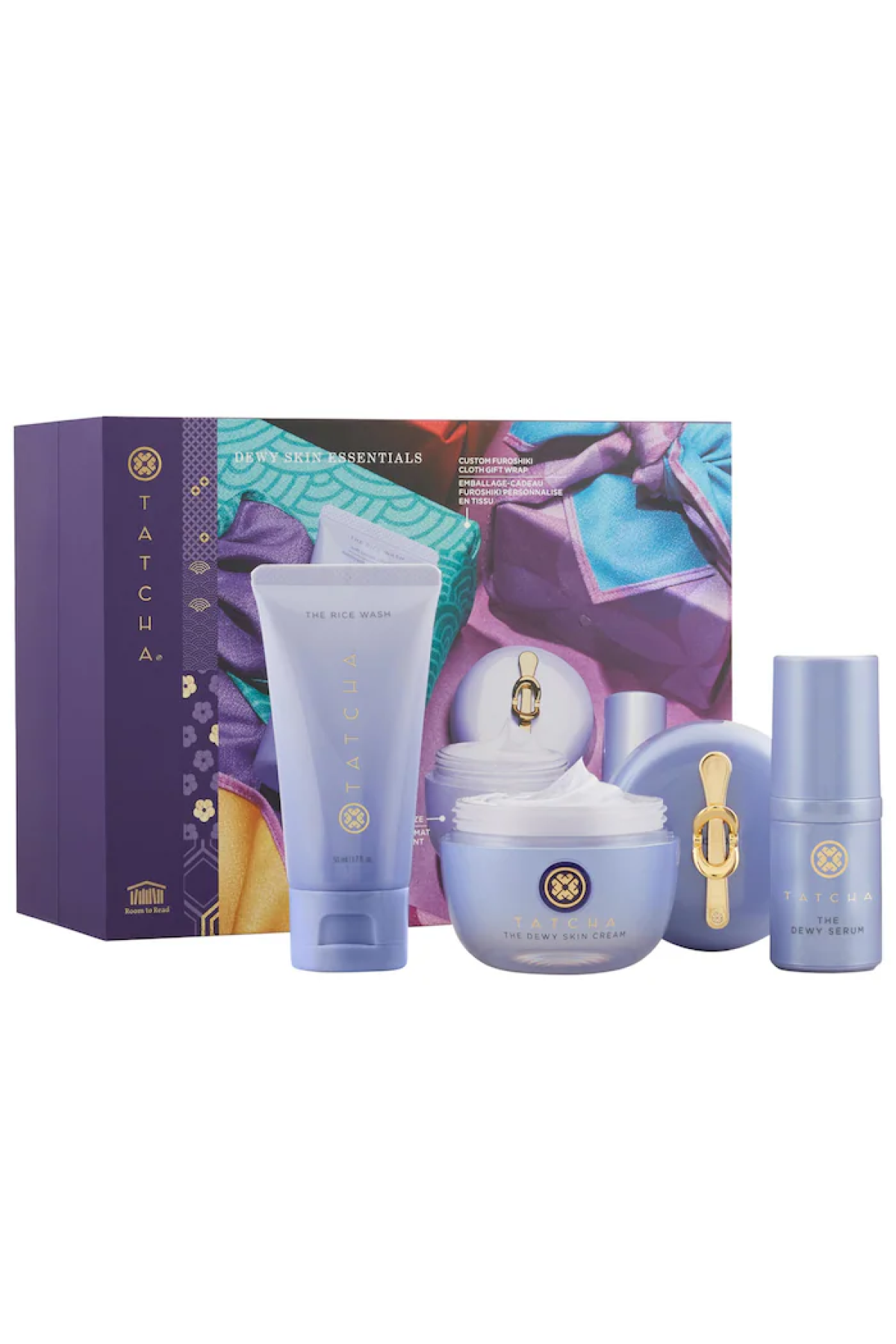 Tatcha Plumping Dewy Skin Essentials for Dry to Combination Skin