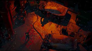 Ruiner was one of the games shown off at Devolver's mock press conference