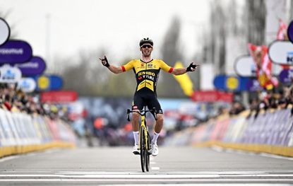 Christophe Laporte wins the 2024 Dwars door Vlaanderen