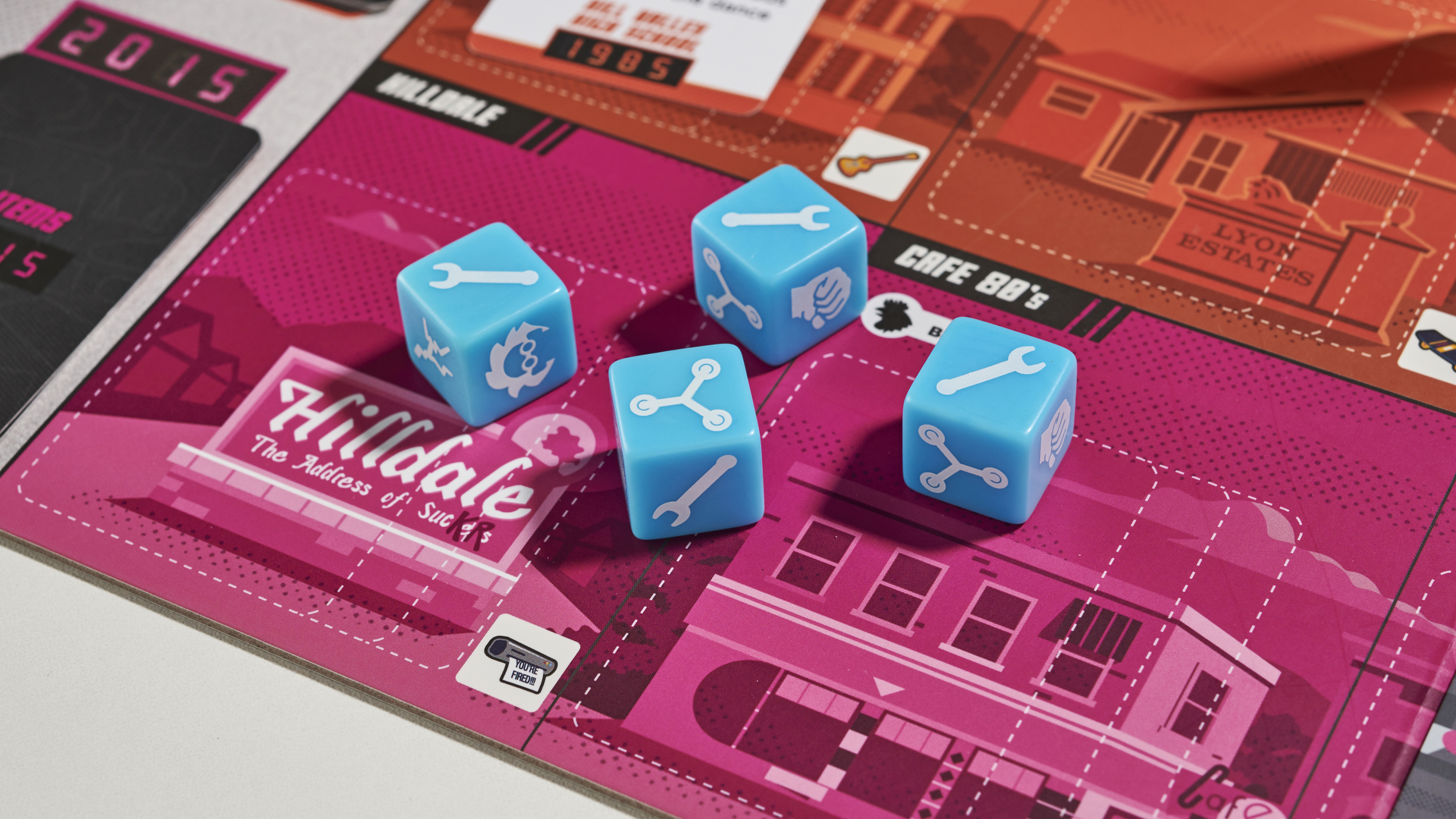 Back to the Future Dice Through Time board game