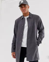 ASOS DESIGN single-breasted trench coat in linen mix | was £50.00 | now £27.50 at ASOS