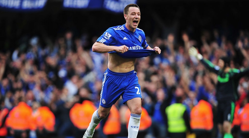 John Terry Chelsea 2010 Premier League title