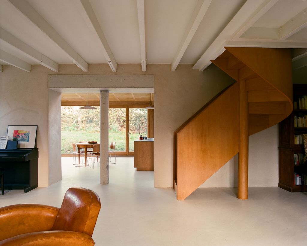 A timber home interior 