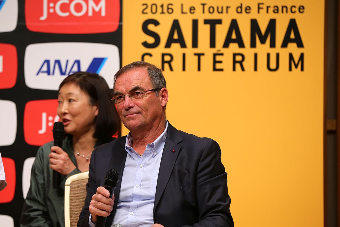 Bernard Hinault was in Saitama