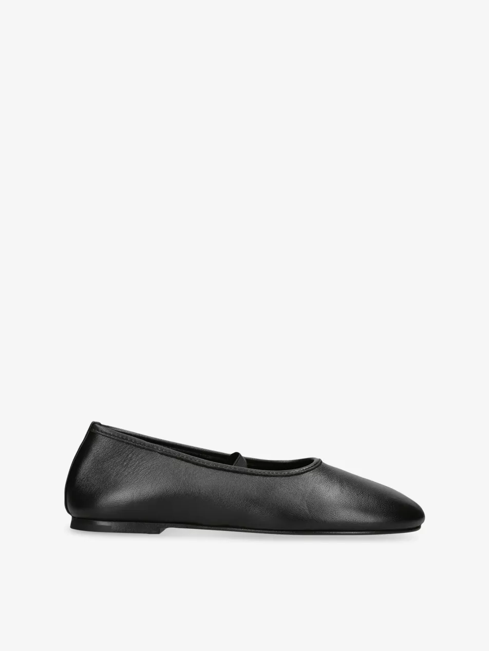 Balla Strap Leather Ballet Flats - Eur 36 / 3 Uk Women