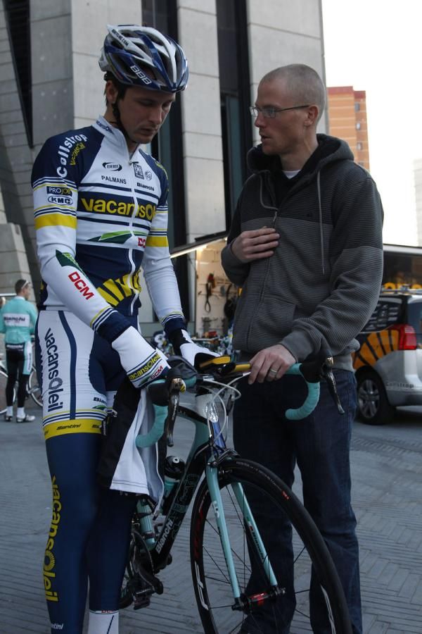 Johnny Hoogerland (left)