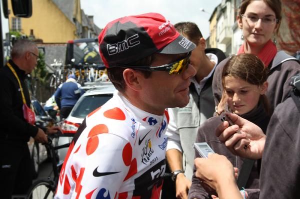 Cadel Evans (BMC) has had a storming Tour so far