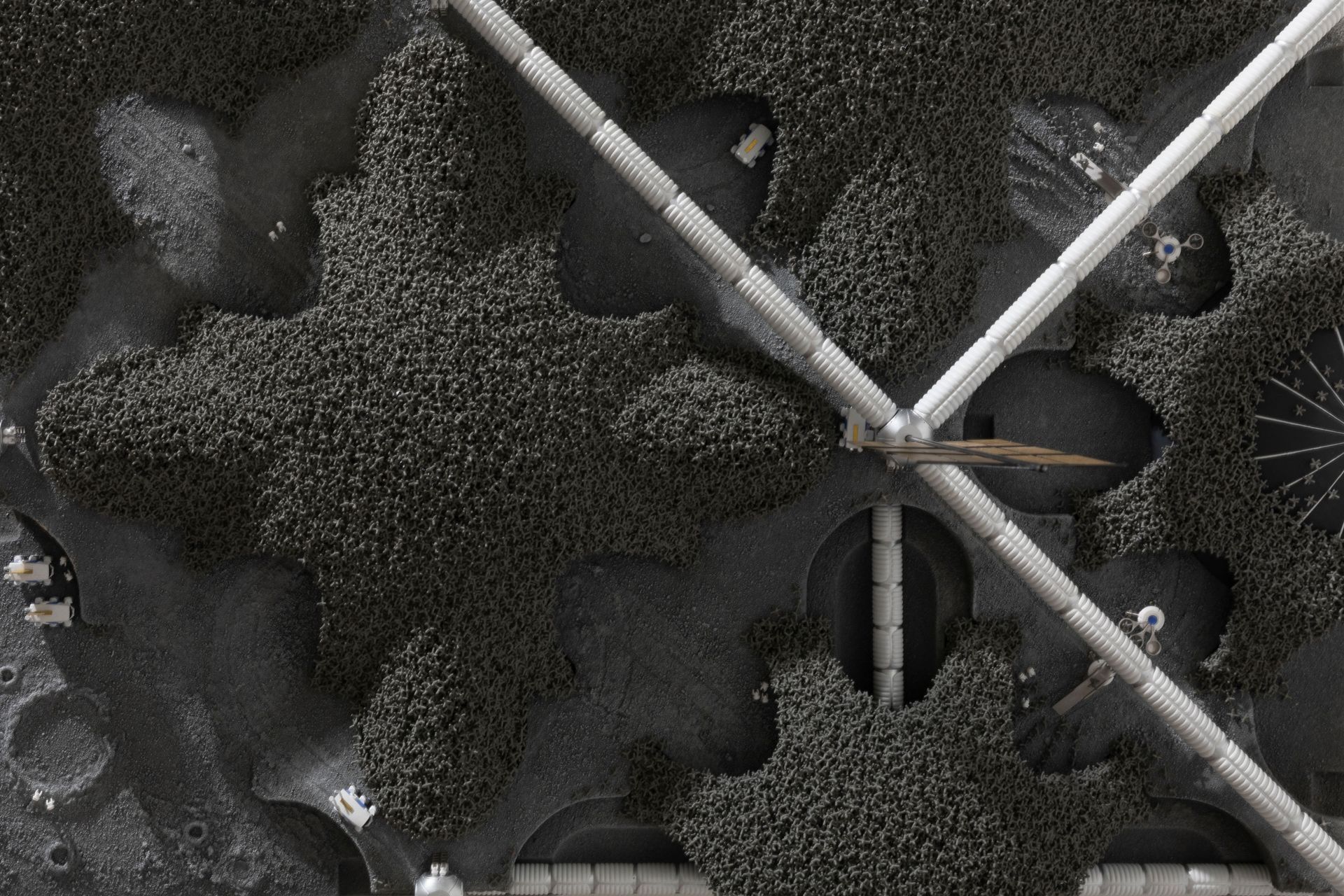 Hassell x ESA Lunar Habitat Master Plan