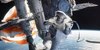 Sandra Bullock in Alfonso Curaron's Gravity