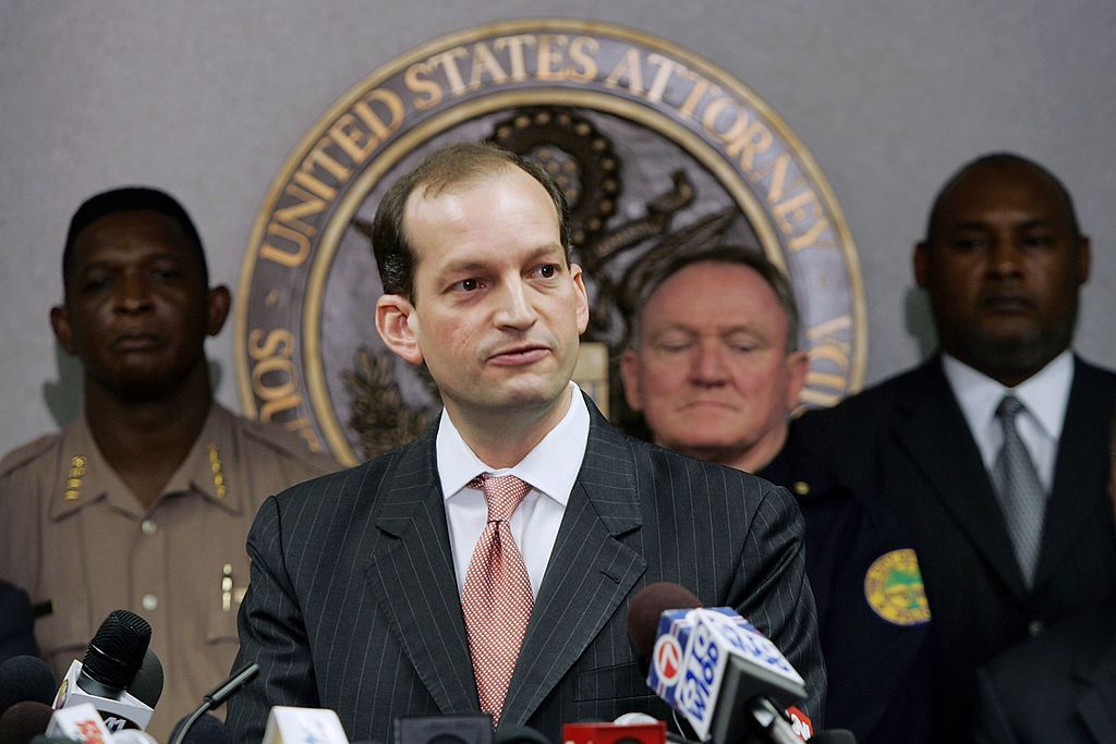 Labor Secretary nominee R. Alexander Acosta.