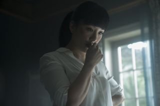 Constance Wu as Katie Buranek in The Terminal List.