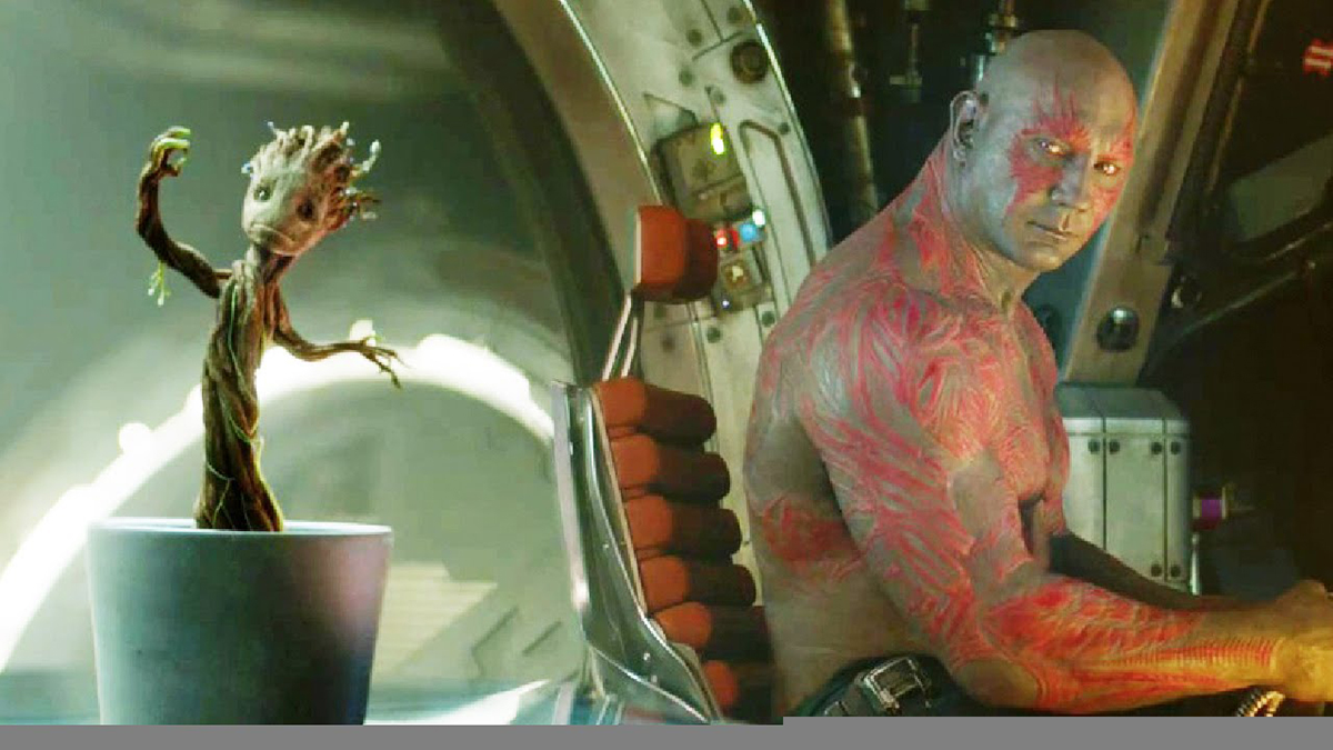Baby Groot dances in the Guardians of the Galaxy post-credits scene