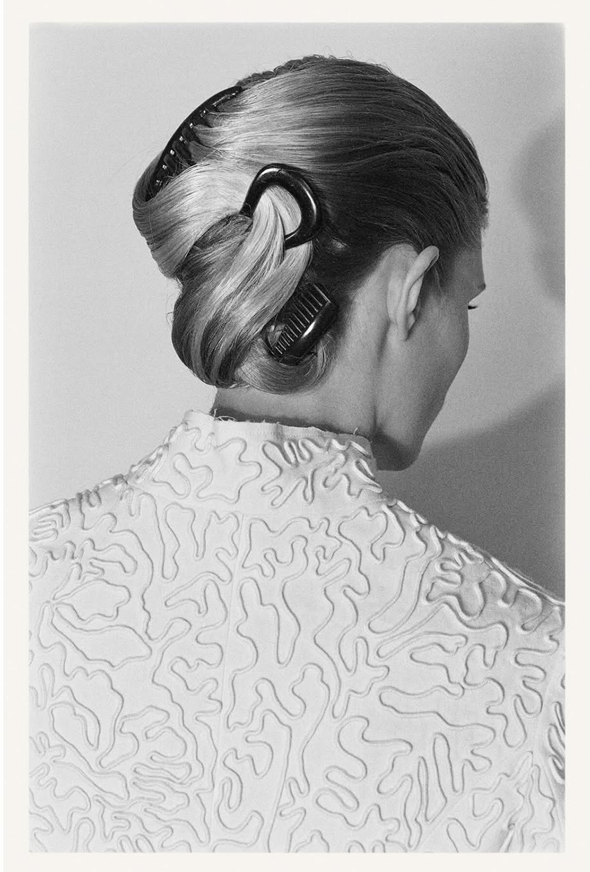 chignon hairstyles in The Row summer 2026 collection