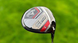 The Callaway Big Bertha 2023 driver showing off its fantastic looking sole plate