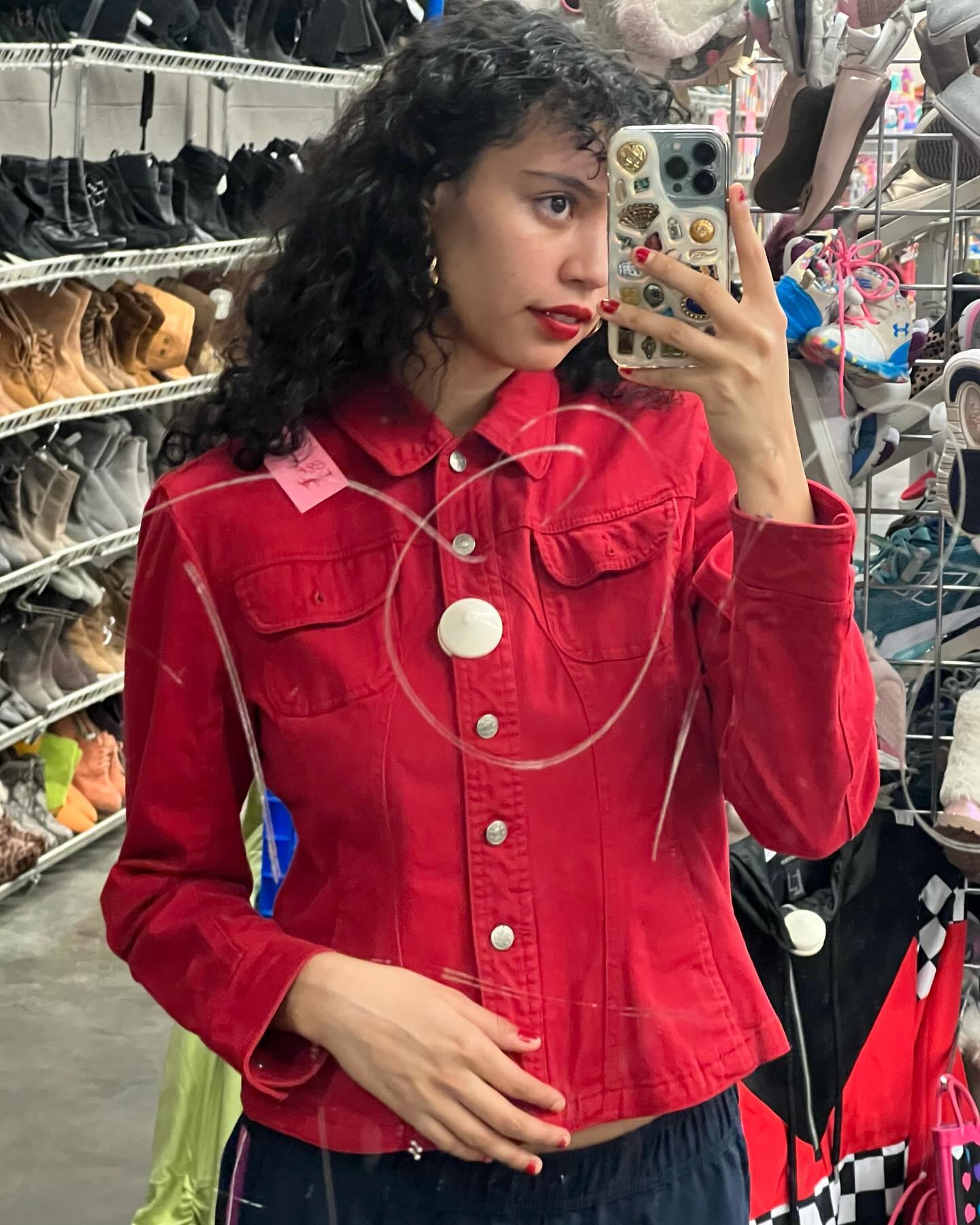 shag haircut with bangs