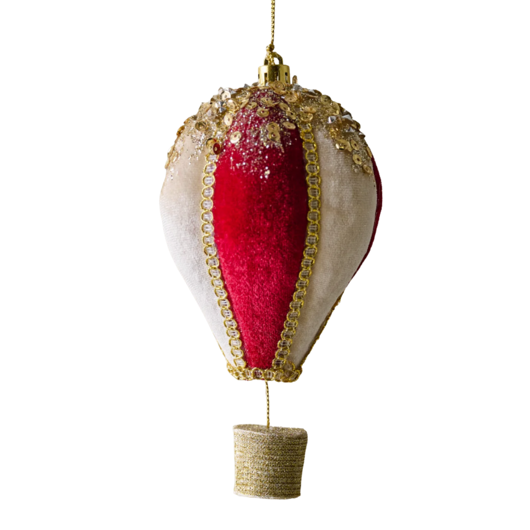 Enchanted Hot Air Balloon Ornament