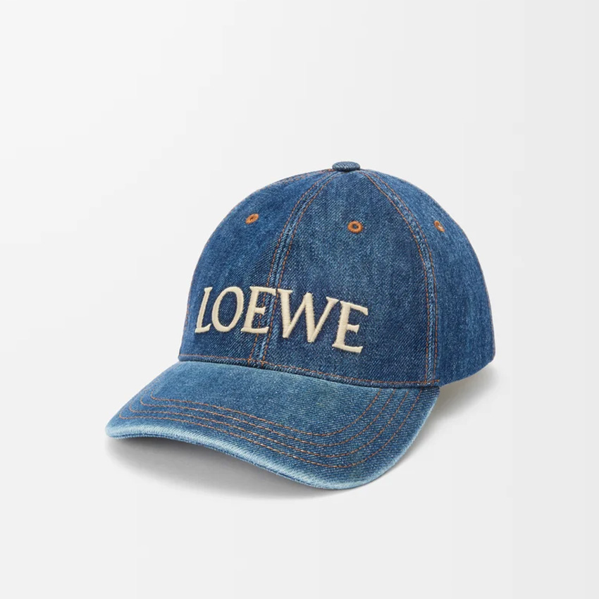 Loewe, Loewe Cap in Denim