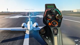 Turtle Beach VelocityOne Flightdeck playing Microsoft Flight Simulator