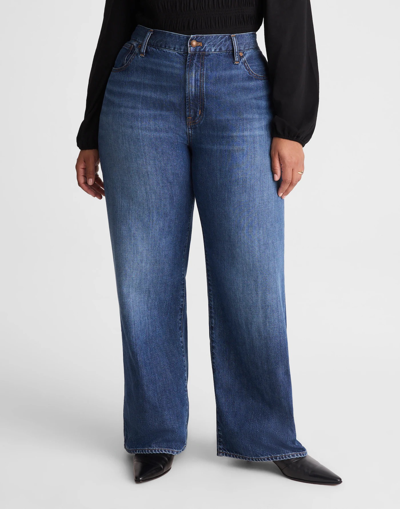 Madewell, Perfect Vintage Wide-Leg Jean in SoftDrape