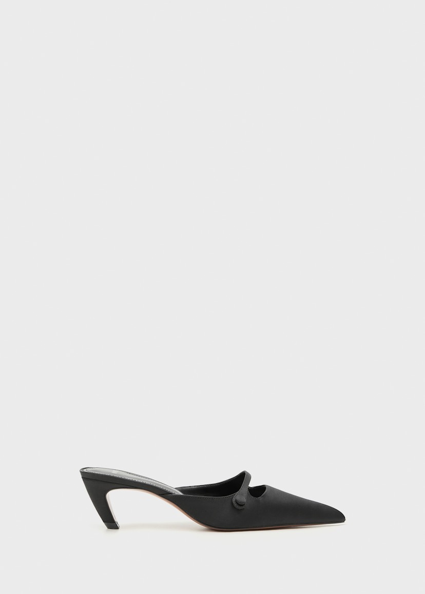 Mango, Satin Kitten-Heel Shoes