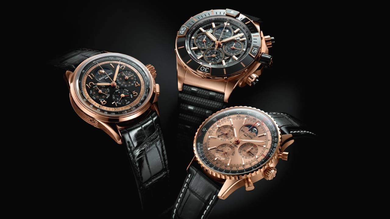 Breitling Premier, Navitimer and Chronomat anniversary editions