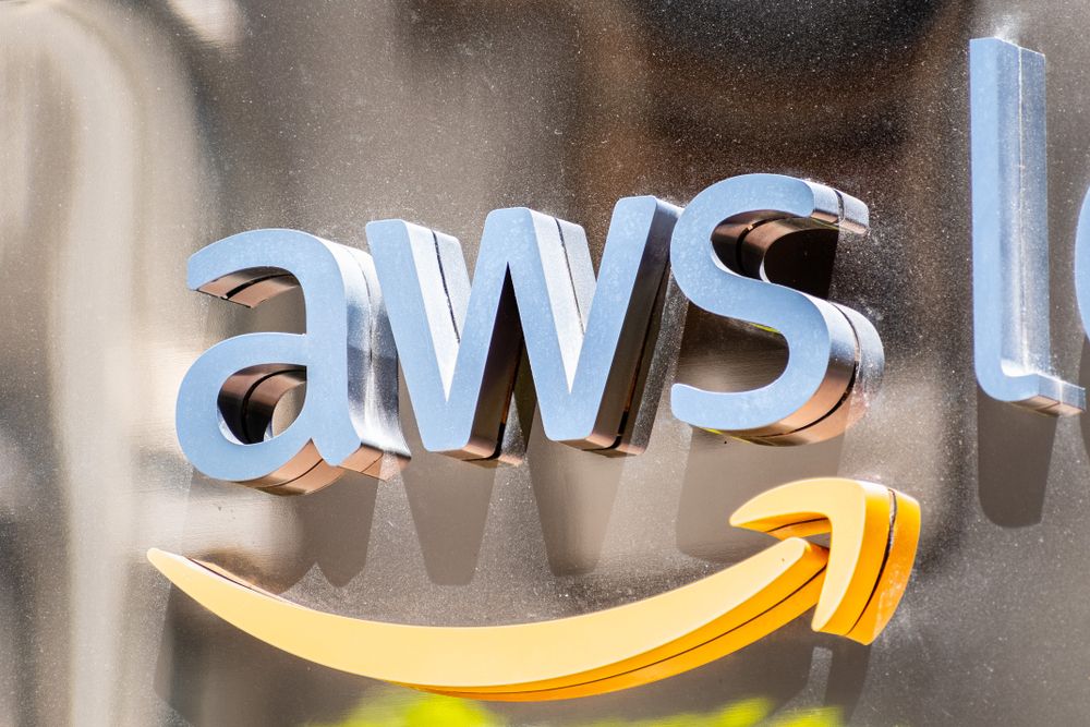 Amazon Web Service&amp;#039;s &amp;#039;AWS&amp;#039; logo 