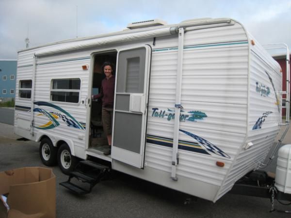 Mike and Mary's new wheels back in the states.