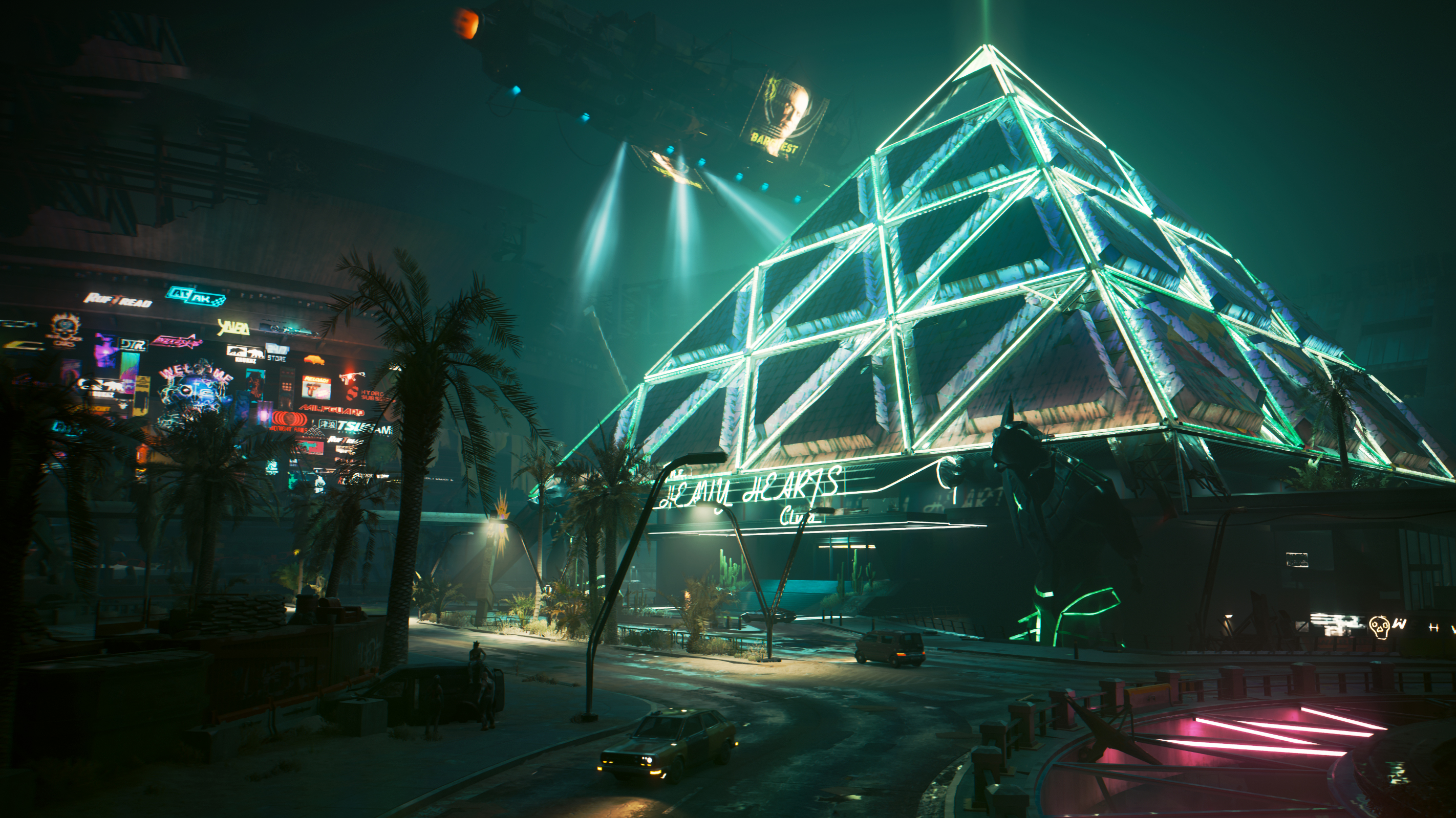 Cyberpunk 2077 screen (on Mac)