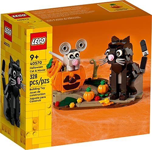 Lego Halloween Cat & Mouse