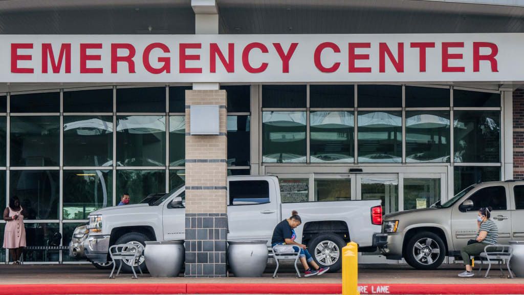 A hospital in Houston.