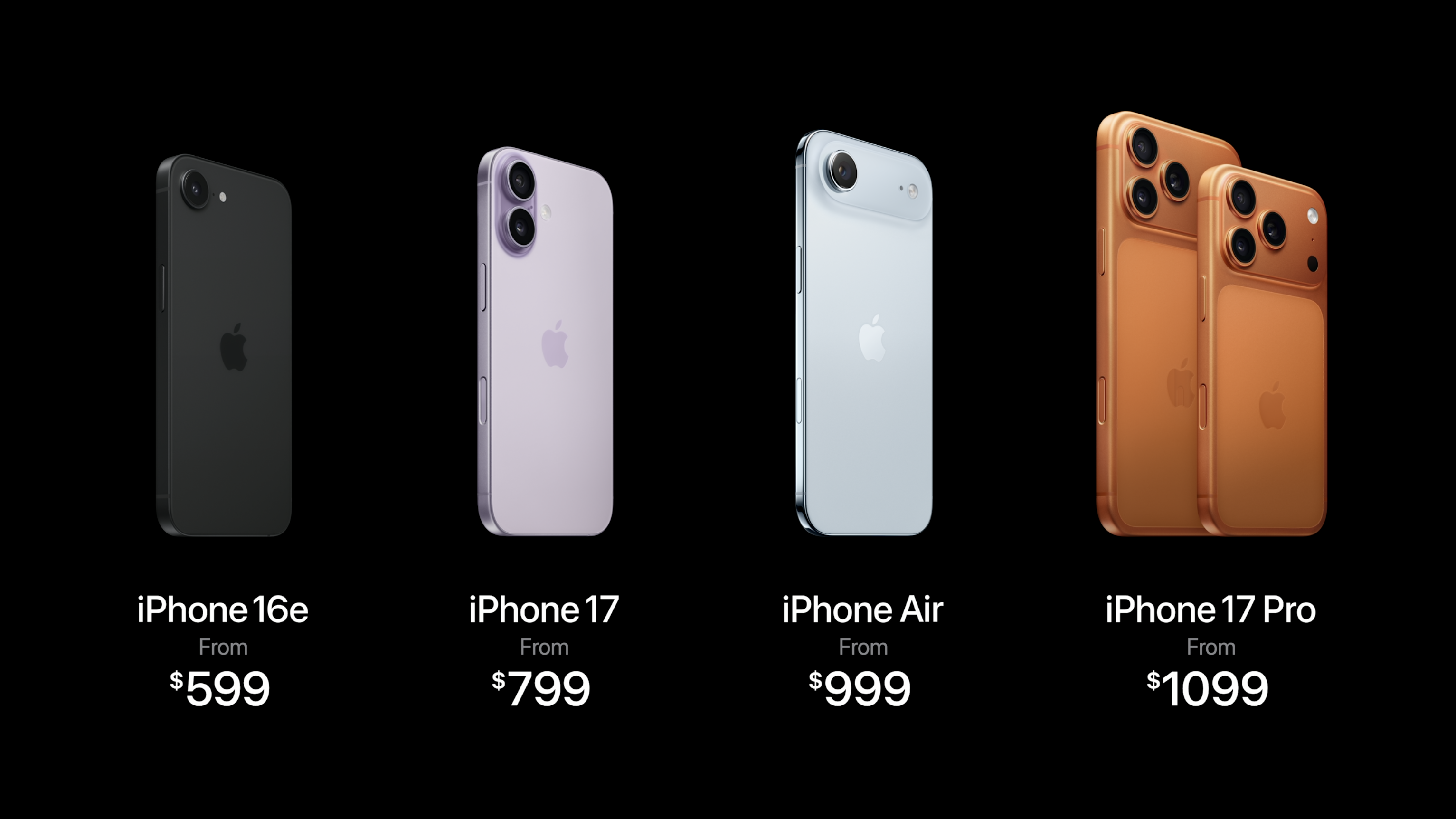 Apple iPhone 17 event 2025