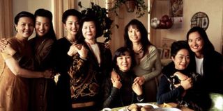 Ming-na Wen and the cast of The Joy Luck Club