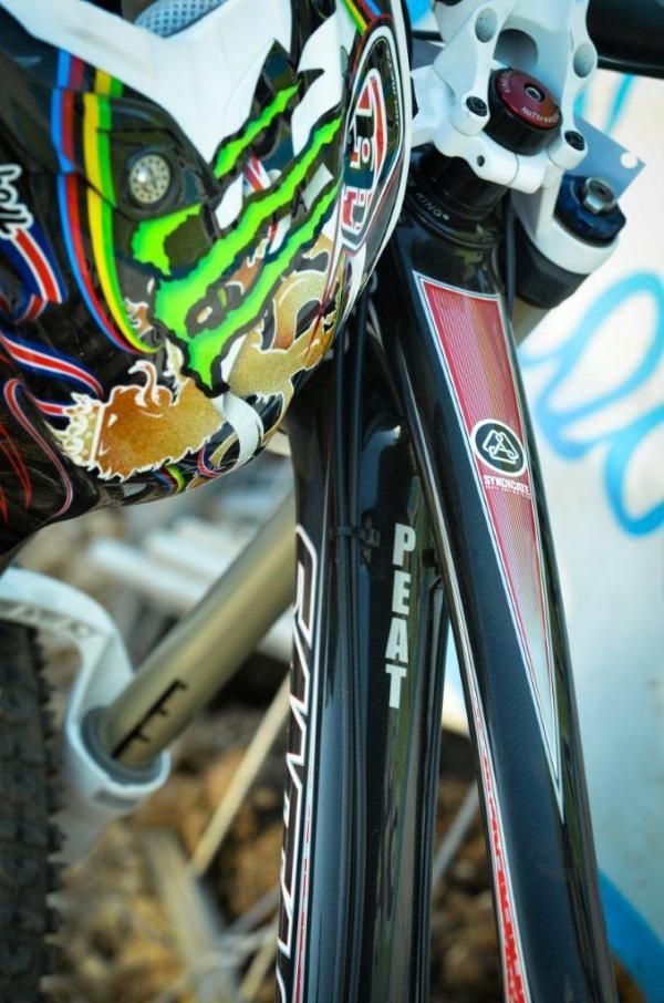 Steve Peat's bike.