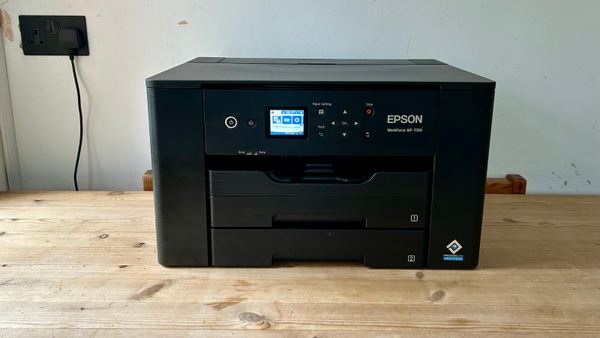 Epson WorkForce Pro WF-7310 during our review process