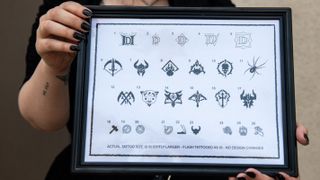 A selection of Diablo 4 tattoos