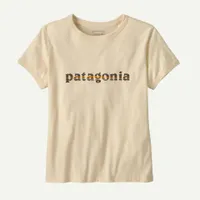 Patagonia '73 Text Logo Organic Ringer Tee (Women's)