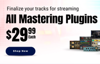 Waves: mastering plugins down to $29.99