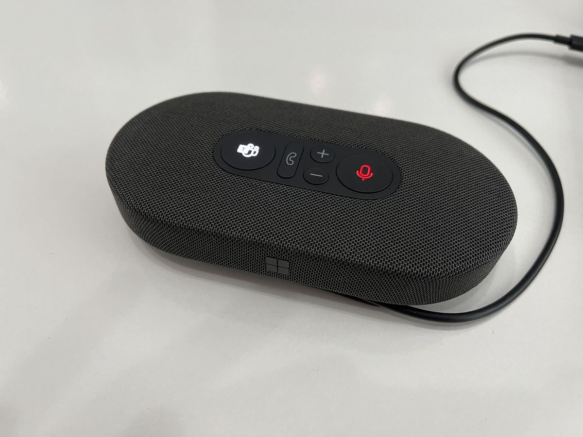 Microsoft Modern USB-C Teams Speaker review: Enhancing conference calls ...