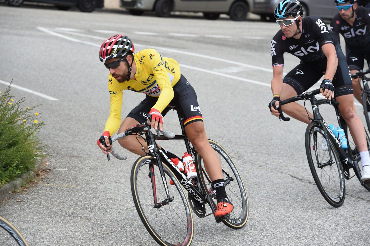 Race leader Thomas De Gendt (Lotto Soudal)