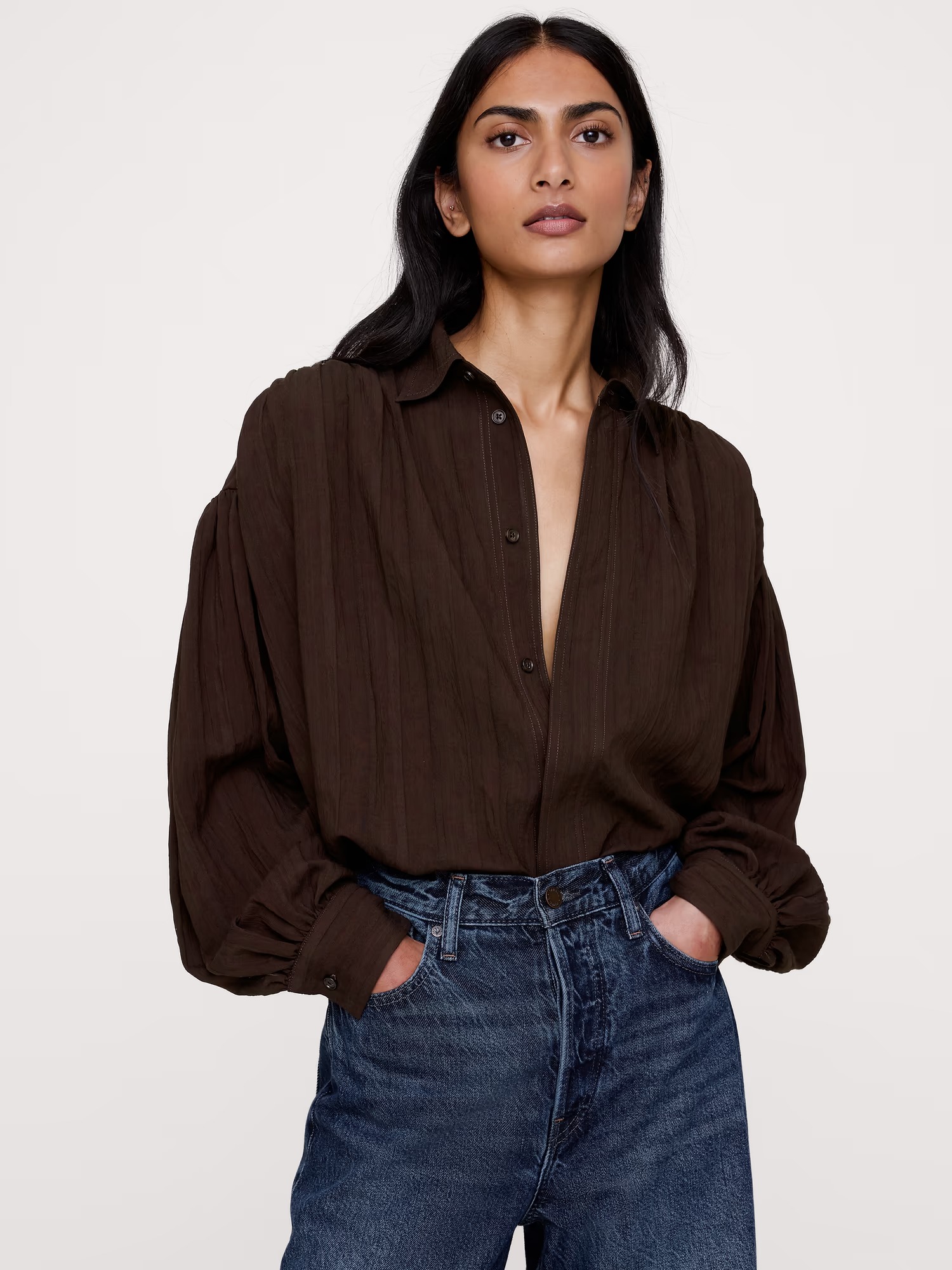 Banana Republic, Oversized Textured Tunic