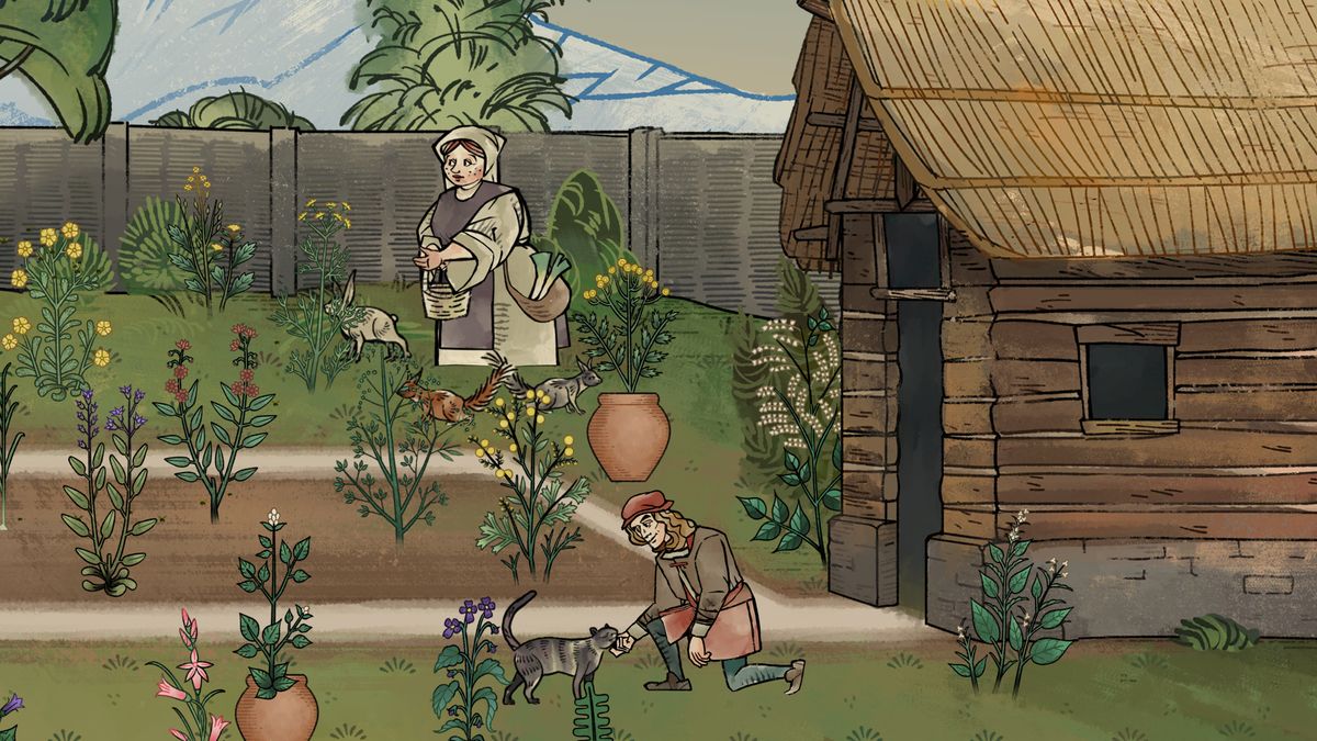 Screenshot of Pentiment.