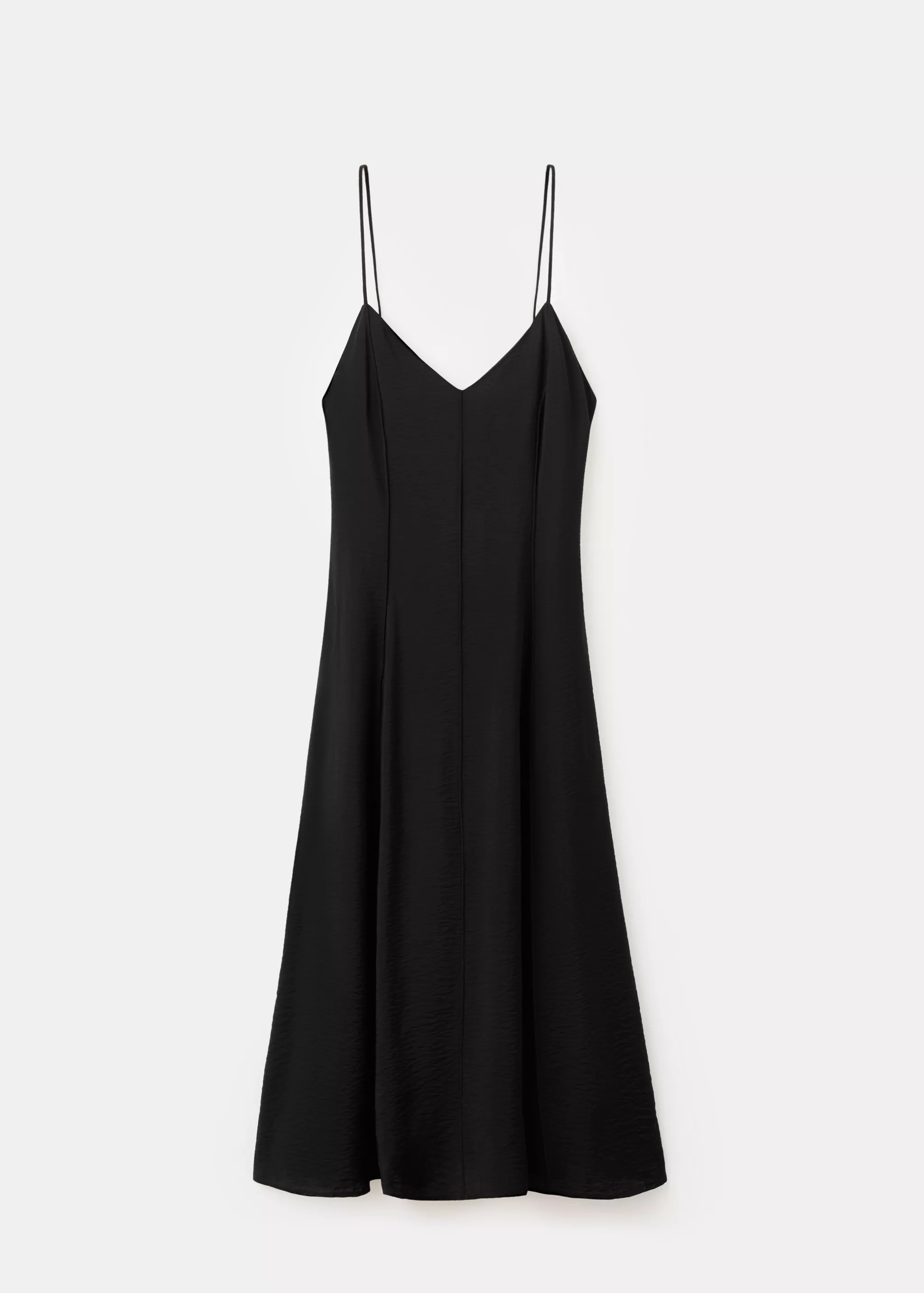 Midi Dress With Stitching Details - Women | Mango Usa