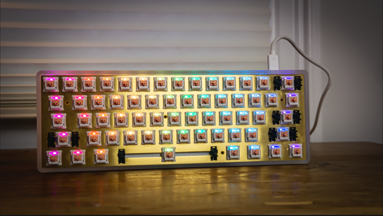 Drop Carina Barebones Mechanical Keyboard Kit