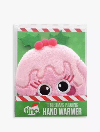 Tinc Christmas Pudding Plush Hand Warmer