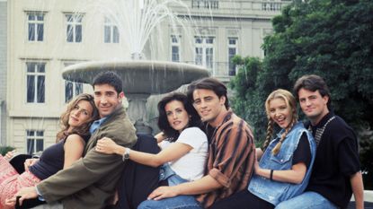 Stills from "Friends" on NBC