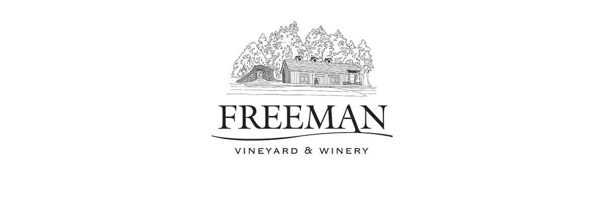 Logo of Freeman Winery in Sonoma, California