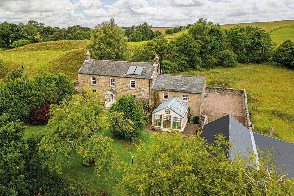 Houses for sale in elevated locations: High Mote, Elsdon, Northumberland