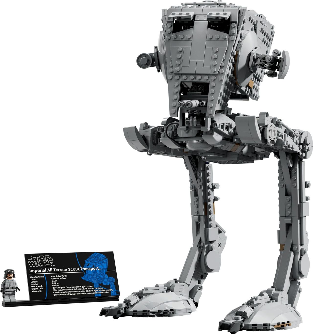 AT ST LEGO set from different angles