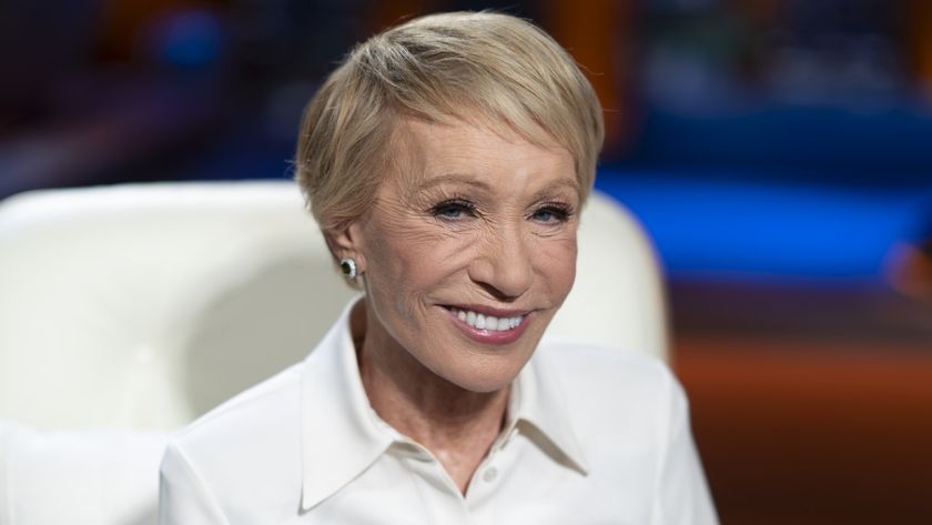 Barbara Corcoran smiles on Shark Tank.