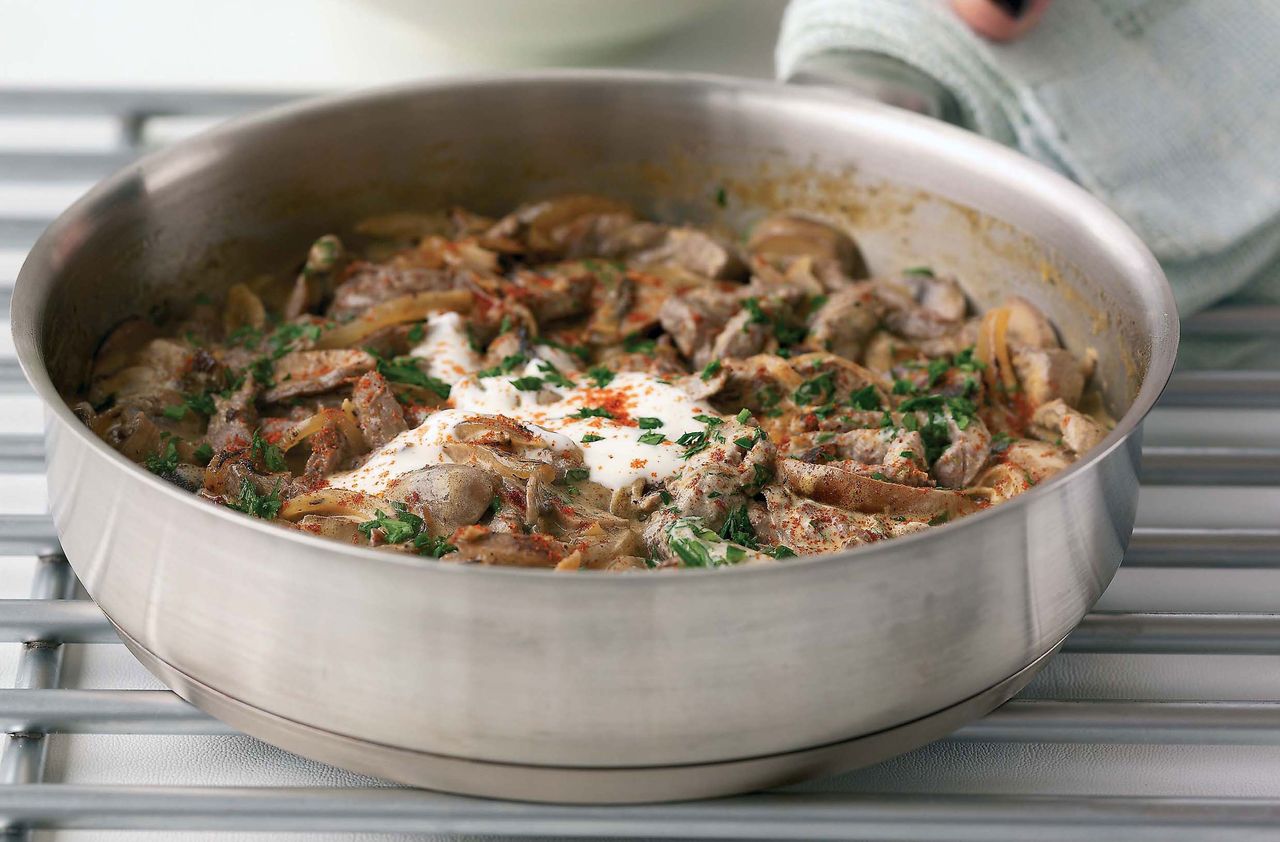 Easy beef stroganoff recipe